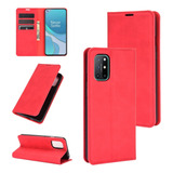For Oneplus 8t Magnetic Suction Leather Tpu Case