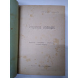 José Ignacio Bustamante / Páginas Votivas (firmado)