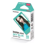 Filme Instantâneo Sky Blue Fujifilm Instax Mini 10 Poses 