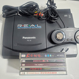 3do Fz-10 Toploader Completo + Controle, Cabos E 5 Jogos Originais Jp