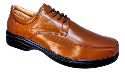 Zapatos Para Hombre En Piel Borrego Cómodo Pie Diabetico Md1