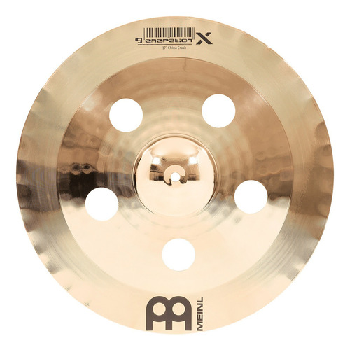 Meinl Gx17chcb China Platillo 17 Pulgadas Generation Batería Color Dorado