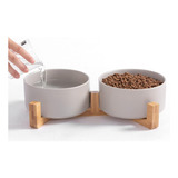 Ihoming Cat Bowls, Puppy Ceramic Food And Water Bowls Set, 1