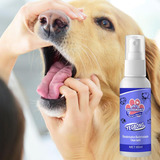 Aerosol Ambientador De Aliento Para Perros, Enjuague Bucal P