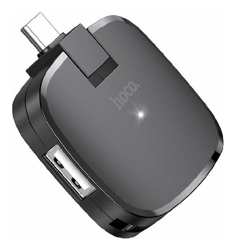 Cabo Adaptador Otg Smartphone Tipo C 3 Hub Usb Hoco