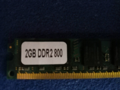 Memoria Ram 2gb 1x2gb Kingston Kvr800d2n6/2g Valueram