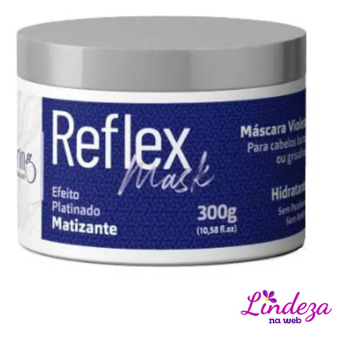 Máscara Matizadora Efeito Platinado 300g Maxilluring