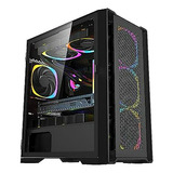 Caja Gaming Microatx Bluegears B-masstige Con Gran Flujo De 