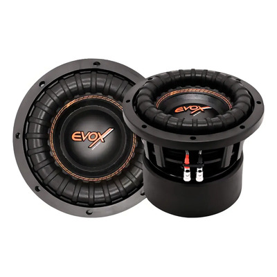 Subwoofer 8 PLG Evox Evx-8xtr Spl Open Show Pro Audio Negro | Meses sin interés