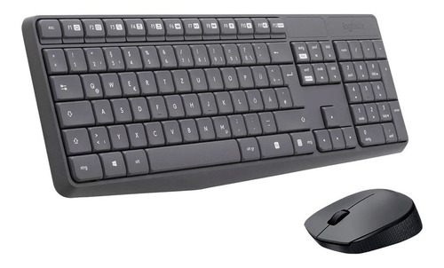 Kit Logitech Teclado/mouse Sem Fio Mk235