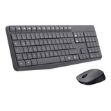 Kit Logitech Teclado/mouse Sem Fio Mk235