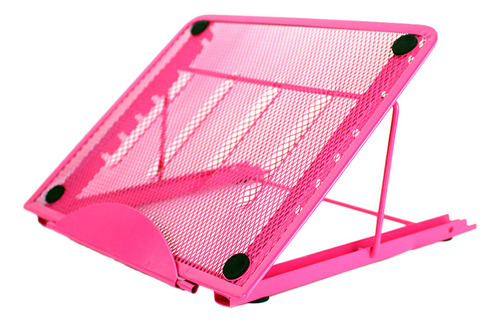 Soporte Ajustable Rosa Para Computadora Portátil, Base De En