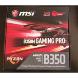 Kit Placa Mãe Msi B350m Gaming Pro + Ryzen 7 2700 + 8gb Ddr4