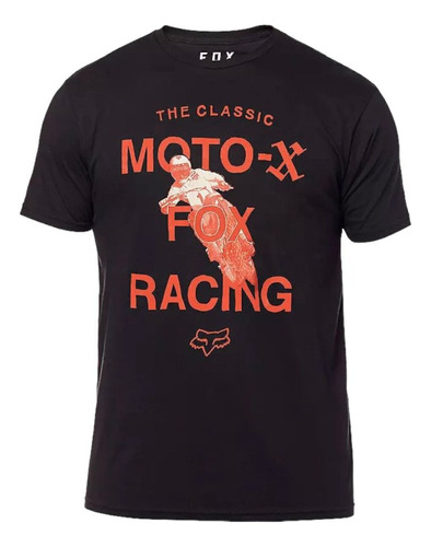 Playera Fox Classic Ss Premium Tee Para Hombre, Original