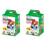 Filmes Fujifilm Instax Mini 2x Pack De 20 Unidades (40 Uni.)
