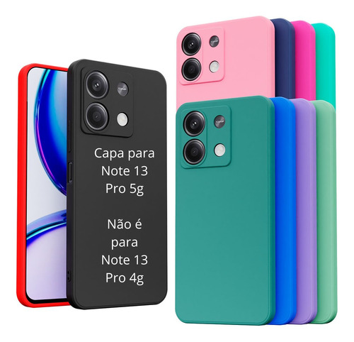 Capa Capinha Case Compatível Xiaomi Redmi Note 13 Pro 5g Nfc