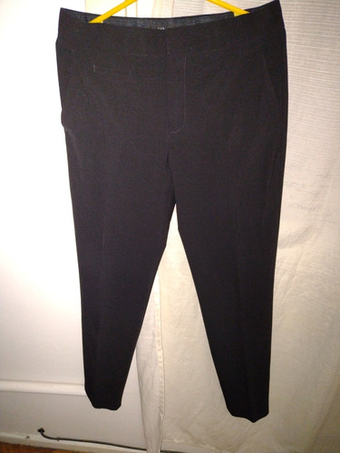 Pantalón De Vestir Zara Woman Talle 38 Usado 