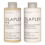 Pack Olaplex No4 + No5 Shampoo + Acondicionador X 250 Ml C/u