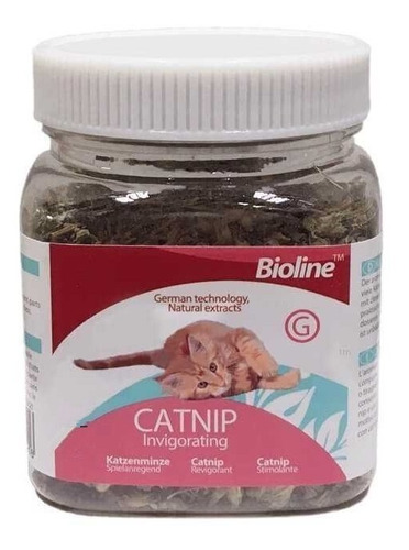 Juguete Gato Hoja De Catnip Hierba Gatera, Frasco Comida 