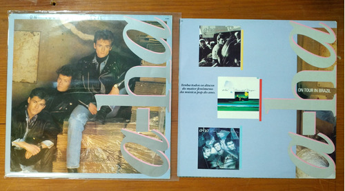 A-ha On Tour In Brazil 1989 Disco Lp Vinilo Brasil