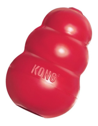 Kong Classic Medium Juguete Rellenable Alimento Snack Perros