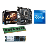Kit Actualización Intel Core I7 12700 H610 4 Gb 250 Gb Kt