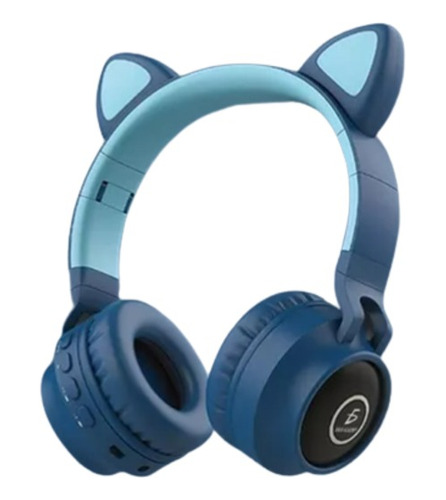 Auriculares De Diadema Con Orejas De Gato Bluetooth Con Led 