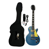 Kit Guitarra Eléctrica Les Paul Lp-standard Pelham Blue
