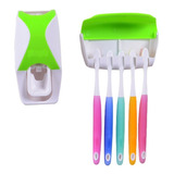 Dispensador Pasta Dental Cepillos Hogar Baño