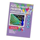 Papel Fotográfico Adhesivo Brillante 50 Hojas A4 135gr