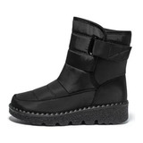 Botas Impermeables De Nylon Para Frio/nieve Forradas Para Mu