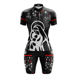 Roupas Ciclismo Feminina Bermuda E Camisa N.senhora