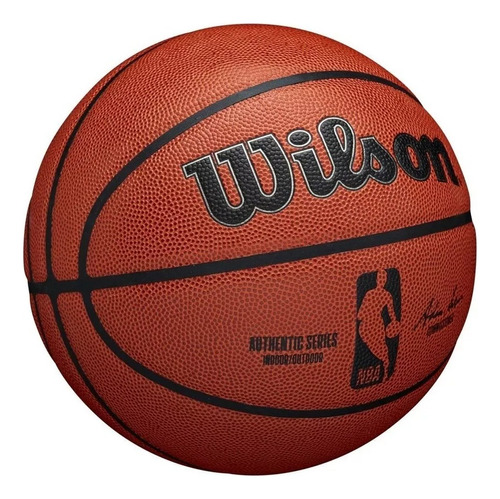Balón Baloncesto Wilson Authentic Nba Basketball Color Ocre #05