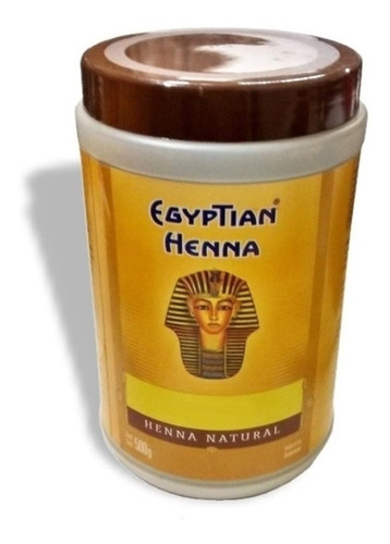  Egyptian Henna Matizador Polvo X 500 Gr Tono Marron