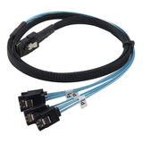 Cable Mini Sas Sff 8087 A 4 Sata Para Ssd O Hd Disco Duro 