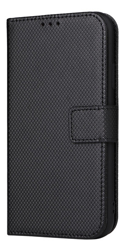 Capa Para iPhone XS Max Diamond Grain Flip Leather