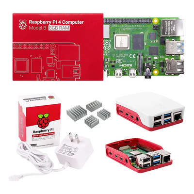 Kit 330ohms Raspberry Pi 4 8gb - Básico | Envío gratis