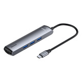 Hub Adaptador Hdmi / Usb 3.0 X 3 / Red / Pd A Usb-c / Tipo-c