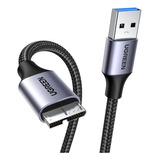 Ugreen Cable Usb A Micro B 1m 3.0 Para Disco Duro Datos