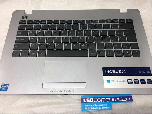 Teclado + Touchpad Netbook Noblex Nb11w101 Original