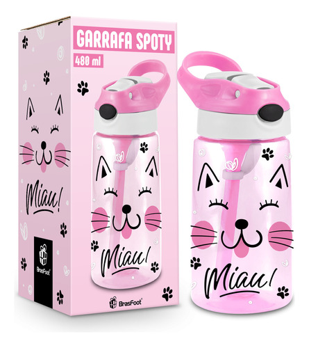 Garrafa Spoty 480ml - Cat
