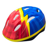 Capacete Para Bike Infantil Gta Rapid Raio C/ Regulagem M