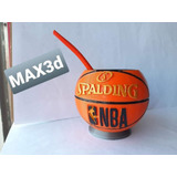 Mate Pelota De Basket Nba Basquet Spalding Impresa En 3d!!! 