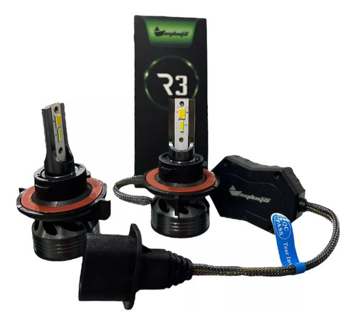 Kit Luces Focos Led Csp Tricolor 48w. 15000 Lm Imloya R3-h13