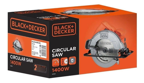 Serra Circular Elétrica Black+decker Cs1004 127v 1400w 7-1/4