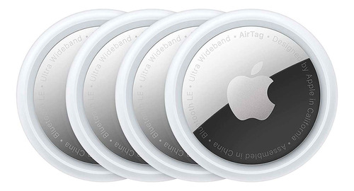 Airtag Apple Rastreador - Pack C/ 4 Unidades Premium