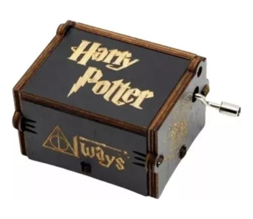 Cajita Musical De Madera Harry Potter