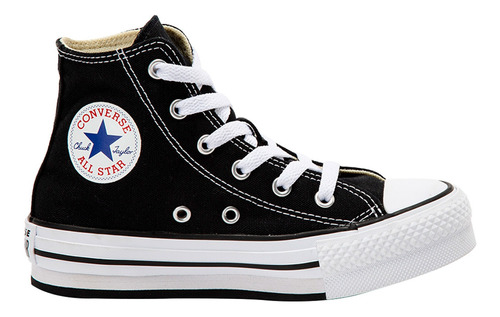 Zapatilla Converse Chuck Taylor Eva Lift Junior Negro