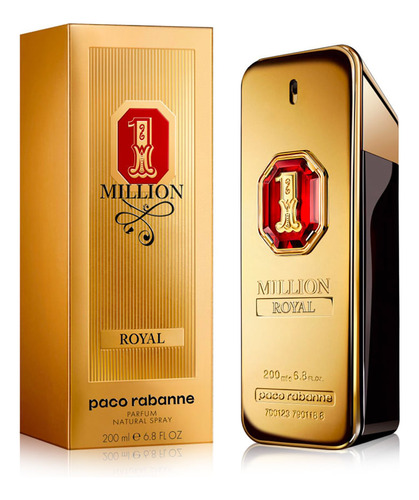 Perfume De Hombre Rabanne One Million Royal Parfum 200 Ml