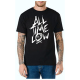 Remera All Time Low - Logo - Rock - Full Vinil